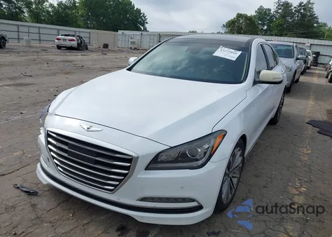 2016 Hyundai Genesis 3.8 z USA, uszkodzony, nr VIN KMHGN4JE7GU144080